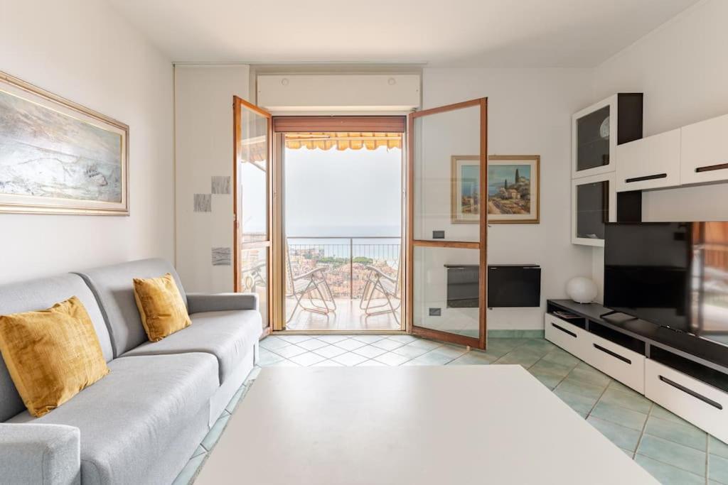 Thekeystudio, La Casa Del Mare Azzurro With Seaview Ventimiglia Dış mekan fotoğraf